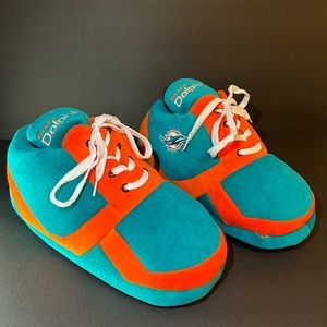 Miami dolphins original comfy feet sneaker slippers